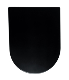 Vesta soft-close zitting tbv wandcloset 52cm mat-zwart
