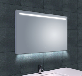 Wiesbaden Ambi One LED condensvrije spiegel 100x60x3,7 cm