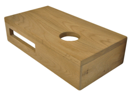 Oak planchet 40 x 21 x 10 cm rechts