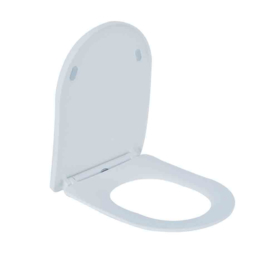 Wiesbaden Shade Slim toiletzitting + deksel one-touch mat-wit