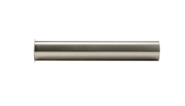 Sifon-verlengbuis 20cm met kraag geborsteld staal