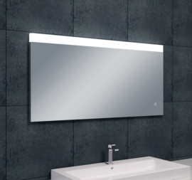 Wiesbaden Single dimbare LED condensvrije spiegel 120x60x3 cm