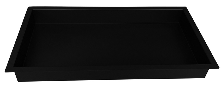 Inbouwnis 30x60x7cm mat-zwart