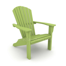 Classic Cabane chair lime green