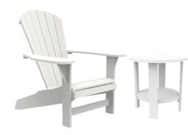 Cabane Lazy Leisure sidetable white