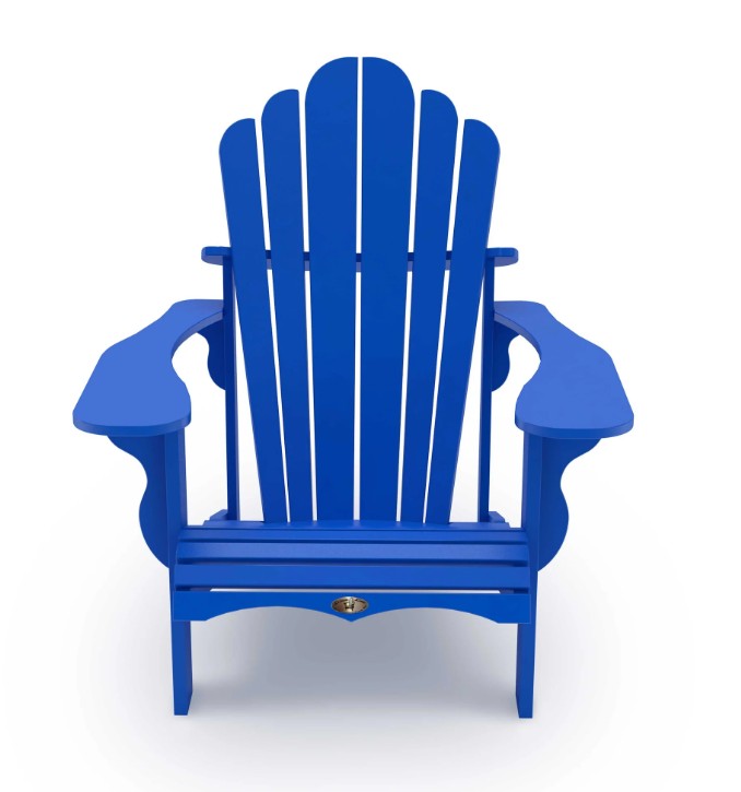 LeisureLine Adirondack chair - Royal blue