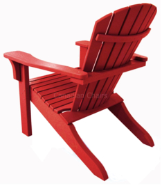 Classic Cabane chair cardinal red