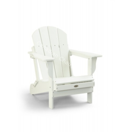 LeisureLine folding adirondack white