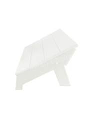 Modern Cabane footrest white