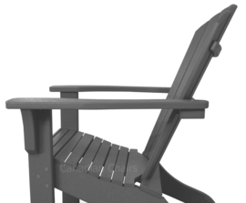 Classic Cabane rocker dark gray