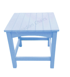 Cabane  side table light blue