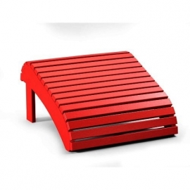 Leisureline footstool red