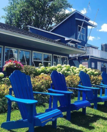 LeisureLine Muskoka Stuhl- Royal blue