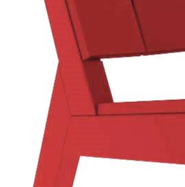 MAD fusion chat chair - Cherry (18289)