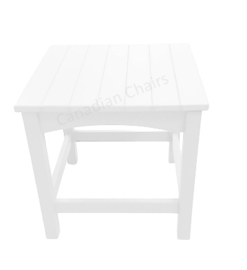 Cabane side table white