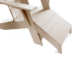 Modern Cabane footrest drifwood