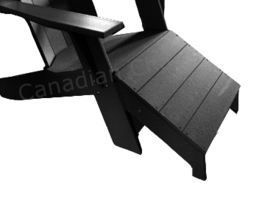 Modern Cabane footrest black