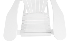 Cabane lazy leisure Adirondack chair white