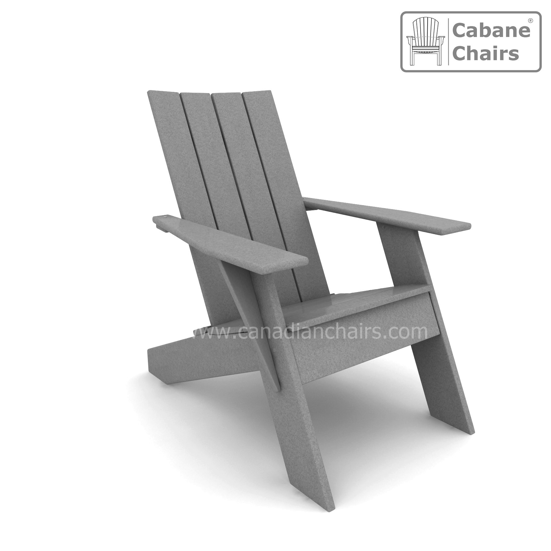 Modern Cabane chair grey