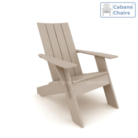 Modern Cabane chair  driftwood