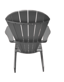 Cabane lazy leisure Adirondack chair grey