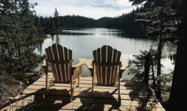 LeisureLine Adirondack chair- Tan