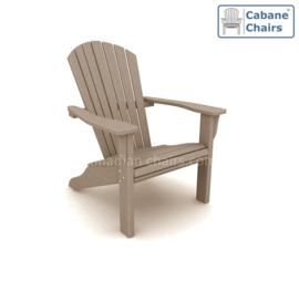 Classic Cabane chair  driftwood