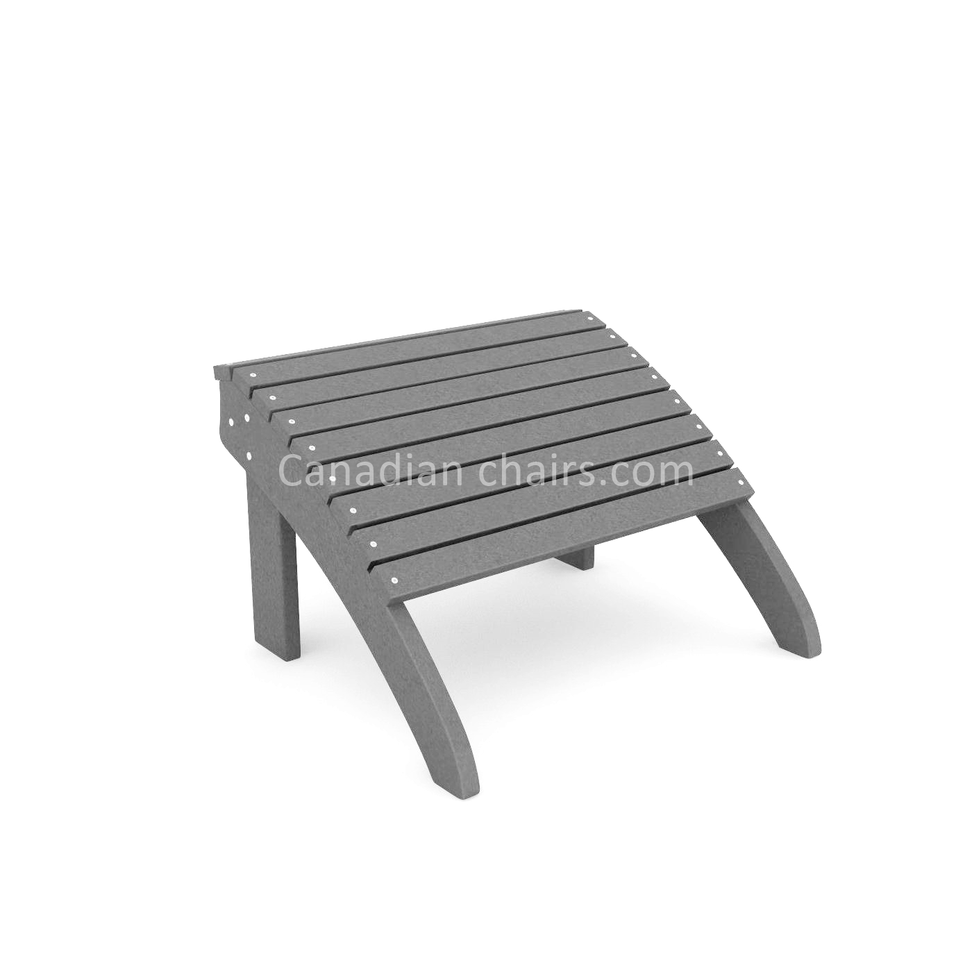 Classic Cabane footrest grey