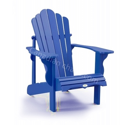bank Perforatie Economie LeisureLine Adirondack chair - Royal blue | Classics | canadianchairs,  origineel Canadese en Amerikaanse tuinmeubelen van gerecycled kunststof