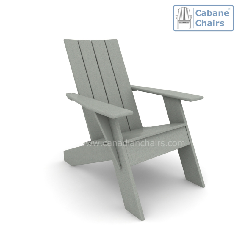 Modern Cabane chair dark grey