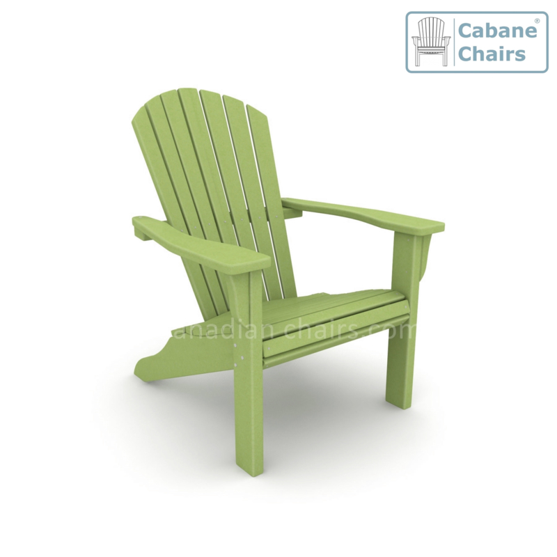 Classic chair lime | Cabane | canadianchairs, origineel Amerikaanse tuinmeubelen van gerecycled kunststof