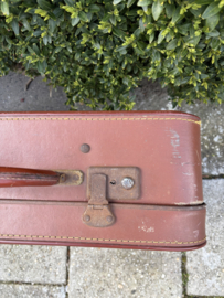 oude bruine koffer