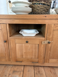 teak houten kastje
