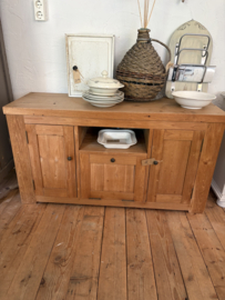 teak houten kastje