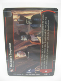 SW:TCG AotC - Dark Side's Compulsion - Rare - 12/180 (NM)