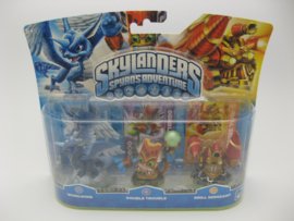 Skylanders - Spyro's Adventure - Whirlwind / Double Trouble / Drill Sergeant 3 Pack (New)