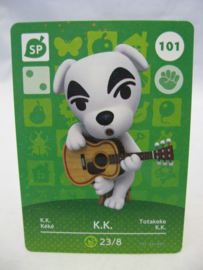 Animal Crossing Amiibo Card - Series 2 - 101: K.K.