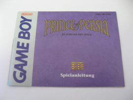 Prince of Persia *Manual* (FRG)
