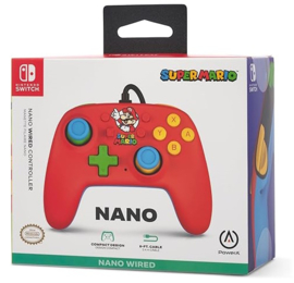 Nano Wired Controller 'Super Mario' (New)