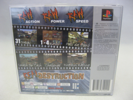 Destruction Derby Raw - Platinum - (PAL)