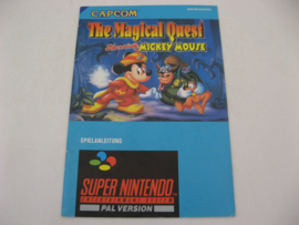 Magical Quest Starring Mickey Mouse *Manual* (NOE/SFRG)
