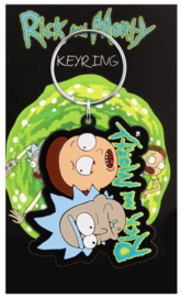 Rick and Morty Keychain (New)