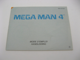 Mega Man 4 *Manual* (FAH)