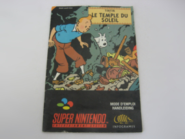 Tintin le Temple du Soleil *Manual* (FAH)