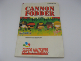 Cannon Fodder *Manual* (EUR)