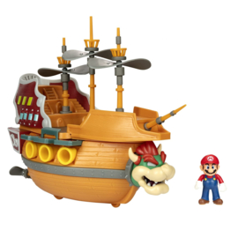 Super Mario - Deluxe Bowser's Airship Playset (New)