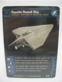 SW:TCG AotC - Republic Assault Ship - Unc - 103/180 (NM)