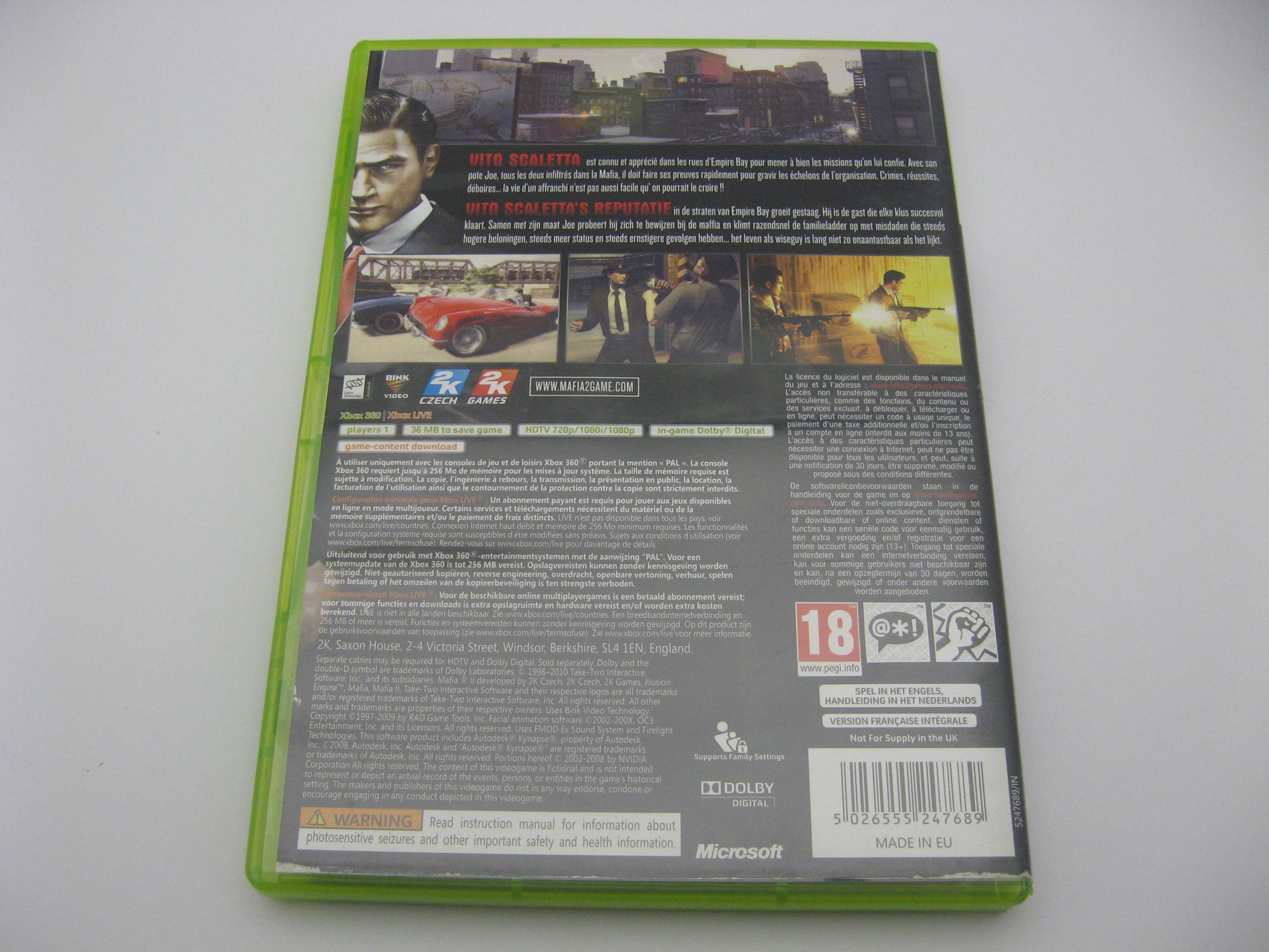 Mafia II (360)