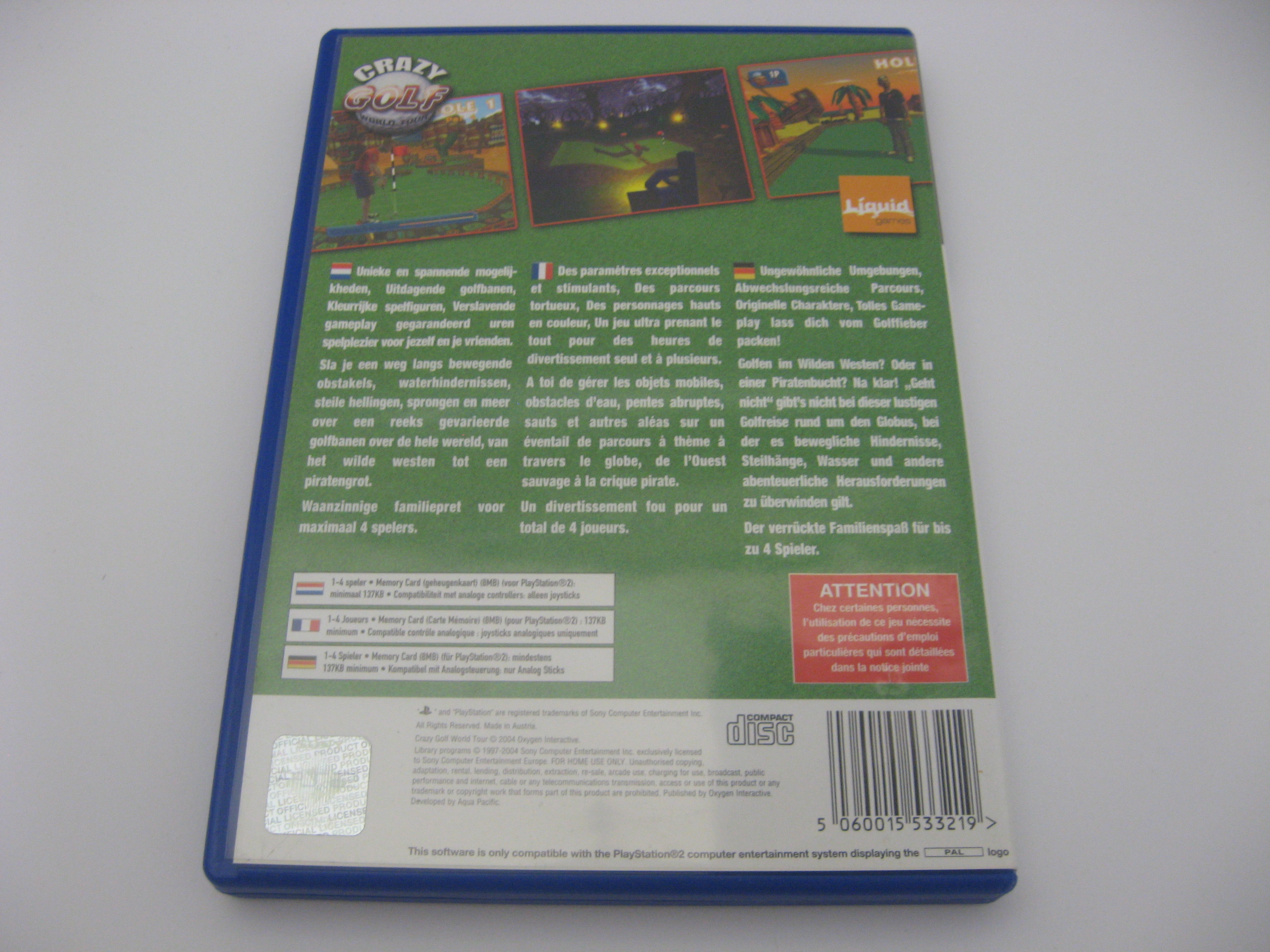 Crazy Golf World Tour (PAL)