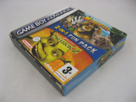 2-in-1 Fun Pak: Madagascar + Shrek 2 (UKV, CIB)